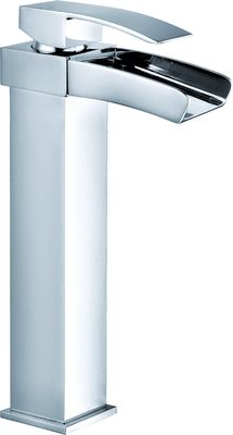 Chrome Finish Ceramic Valve Type Basin Mixer Faucet For Bath T8772AL