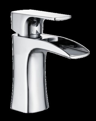 Stylish Chrome Finish Brass Basin Faucet for Elegant and Modern Bathroom Design T9392W