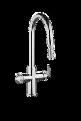 Brass Kitchen Mixer Faucet Single Handle Corrosion Resistant T91070