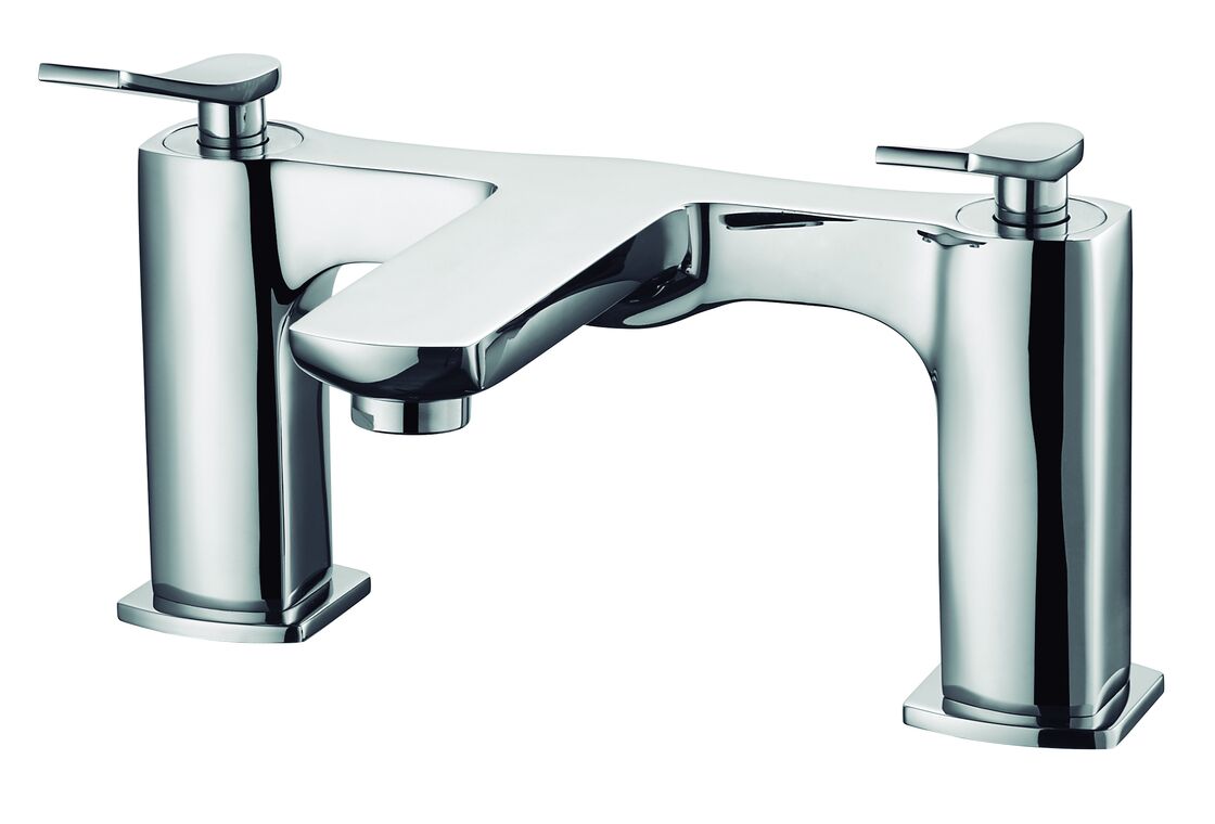 Bath Shower Mixer Faucet Chrome Finish For Various Bathrooms T9164